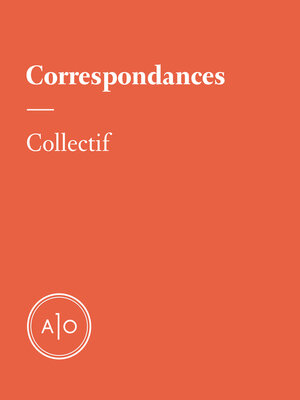 cover image of Correspondances